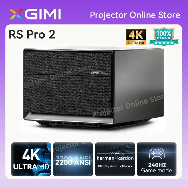 XGIMI RS  2 4K , UHD DLP ũ TV 2200, Ansi 4G + 128G, Harman/Kardon Ư , Ȩ þ 3D WIFI ڵ 